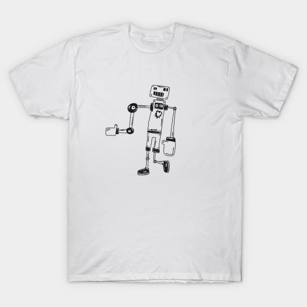 Robot T-Shirt by now83